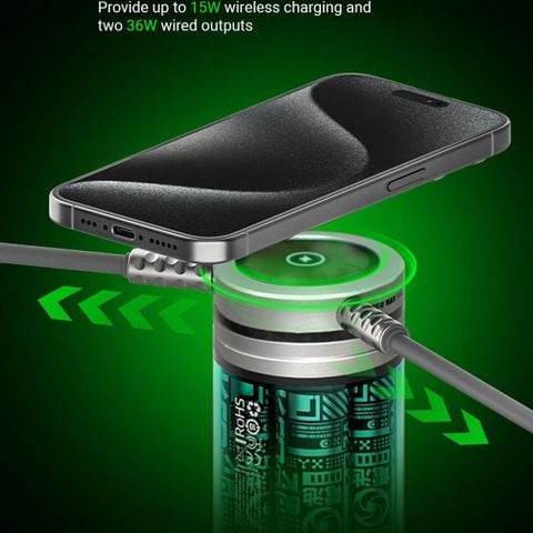  Sạc Dự Phòng Super Mushroom MFISH 40000mAh 