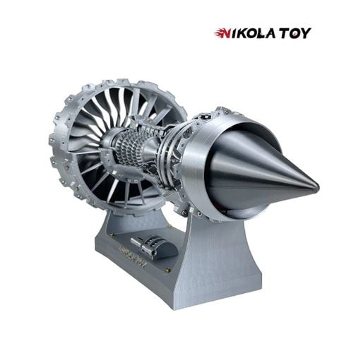  Mô hình động cơ tuốc bin quạt Rolls Royce DIY Trent 900 NikolaToy™ 