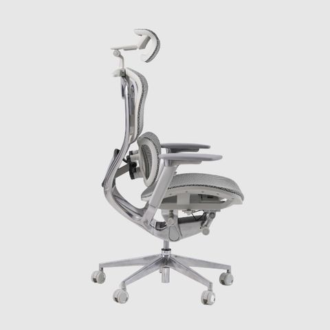  Ghế công thái học GAMI Crom (Phiên bản lưng Carbon) 