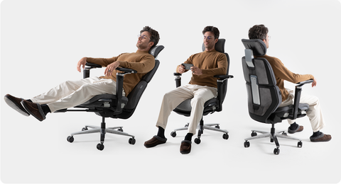  Ghế Công Thái Học Thông Minh ProtoArc Arc Protector – Tựa Lưng Tự Động, Cảm Biến Tư Thế, Massage Nhẹ 