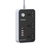  [HÀNG CÓ SẴN] Ổ Cắm Điện Tanaka OD4323 – 3 Ổ Cắm, 4 Cổng Sạc Nhanh USB-C PD 20W & USB-A QC 3.0 18W, Tổng Công Suất 2500W 