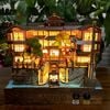  Mô hình 3D DIY Nhà tắm nước nóng Ginzan Onsen 