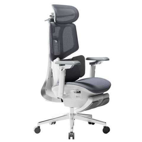  Ghế công thái học thông minh HBADA X7 - Massage Tự Động Sau 45 Phút, Vải Lưới Đàn Hồi Cao Cấp 