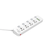  Ổ Cắm Điện Tanaka OD4424 – 4 Ổ Cắm + 4 Cổng USB Sạc Nhanh 17W, Công Suất 2500W, Thiết Kế Gọn Gàng An Toàn 