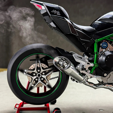  Mô Hình Xe Kawasaki Ninja H2R Tỉ Lệ 1:6 – Đề Nổ, Phun Khói, Có Đèn LED 