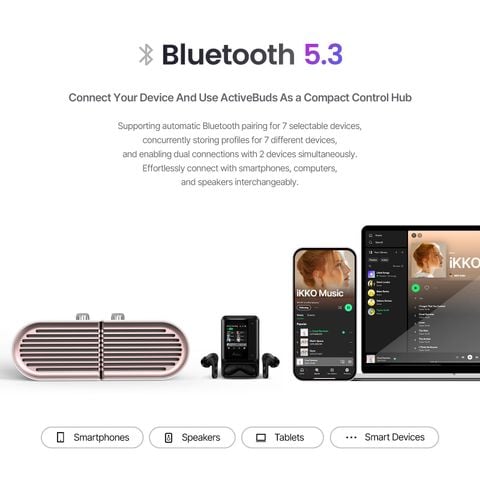  iKKO Activebuds - Tai nghe Bluetooth đầu tiên tích hợp AI thông minh 