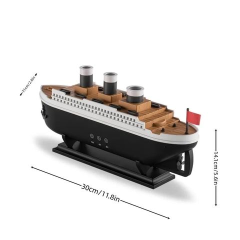  Máy tạo ẩm khuếch tán tinh dầu tàu thủy Titanic - Trang Trí Văn Phòng Độc Đáo Cho Bàn Làm Việc 