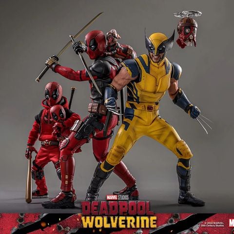  Mô hình 3D DIY HOTTOYS Deadpool & Wolverine: Deadpool MMS746B 