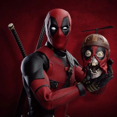  Mô hình 3D DIY HOTTOYS Deadpool & Wolverine: Deadpool MMS746B 
