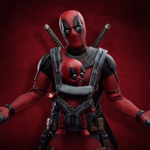  Mô hình 3D DIY HOTTOYS Deadpool & Wolverine: Deadpool MMS746B 