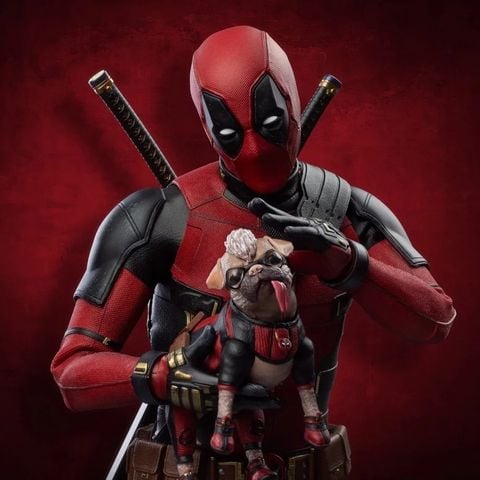  Mô hình 3D DIY HOTTOYS Deadpool & Wolverine: Deadpool MMS746B 