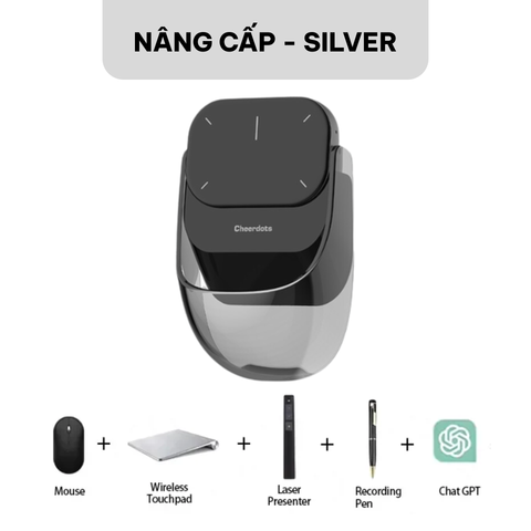  Cheerdots2 - Chuột Không Dây Thông Minh 4-in-1 | Touchpad, ChatGPT, Ghi Âm, Trình Chiếu Chuyên Nghiệp 