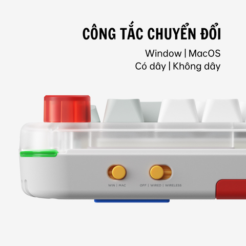  Bàn Phím Cơ NuPhy Kick75 | Bàn Phím Hybrid Profile Đầu Tiên 