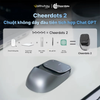  Cheerdots2 - Chuột Không Dây Thông Minh 4-in-1 | Touchpad, ChatGPT, Ghi Âm, Trình Chiếu Chuyên Nghiệp 