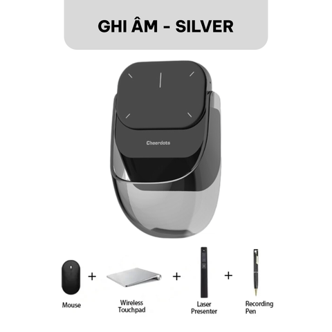  Cheerdots2 - Chuột Không Dây Thông Minh 4-in-1 | Touchpad, ChatGPT, Ghi Âm, Trình Chiếu Chuyên Nghiệp 