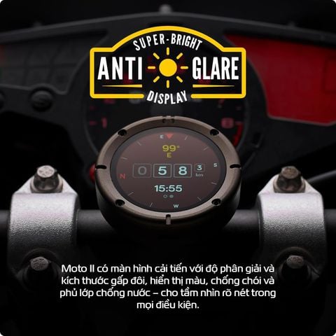  Beeline Moto II – Thiết Bị Dẫn Đường GPS Cho Xe Máy | Nhập Khẩu Chính Hãng Từ Đức 
