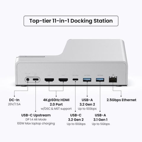  HiDock H1 - Trạm Đa Năng Đưa Trải Nghiệm Làm Việc Lên Tầm Cao Mới 