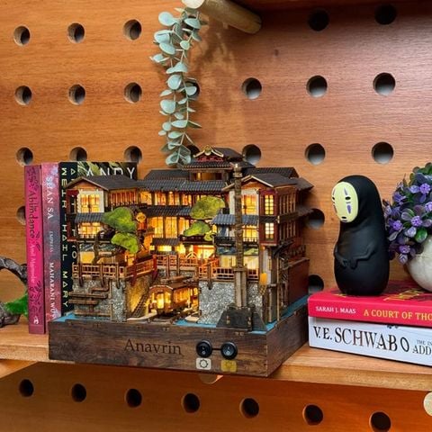  Mô hình 3D DIY Nhà tắm nước nóng Ginzan Onsen 