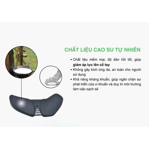  Kê cổ tay UPGEN K05 Plus - Bảo vệ cổ tay khi làm việc 