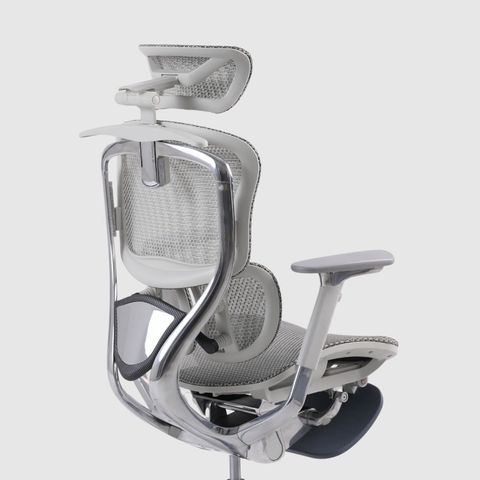  Ghế công thái học GAMI Crom (Phiên bản lưng Carbon) 