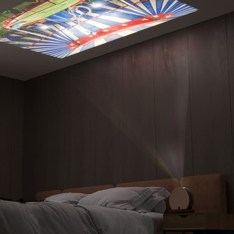  Máy chiếu Projector Circle Mini – WiFi HDMI 1080p, 280 Lumens, Bộ nhớ 8GB, LED 30.000h 