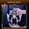  Mô Hình Lắp Ghép Kim Loại 3D DIY Tự Làm Robot Biến Hình Tôn Ngộ Không 