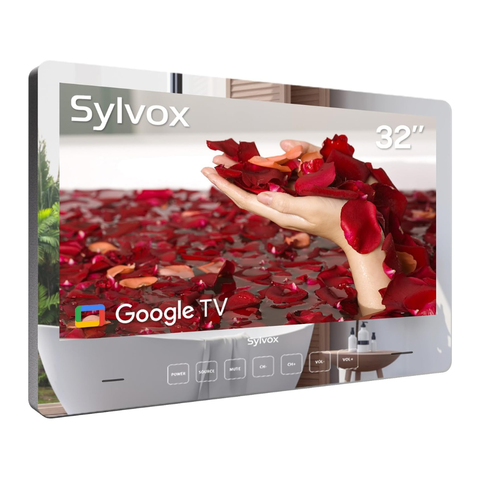  Tivi chống nước thông minh Sylvox | TV di động và cho phòng tắm sang trọng 