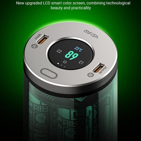  Sạc Dự Phòng Super Mushroom MFISH 40000mAh 