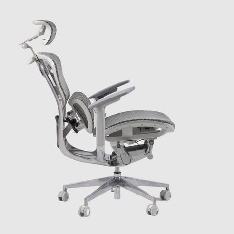  Ghế công thái học GAMI Crom (Phiên bản lưng Carbon) 