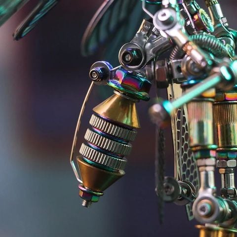  Mô hình 3D DIY kim loại Robot Bee Man - Đồ Chơi Thời Thượng Phong Cách Cyberpunk 