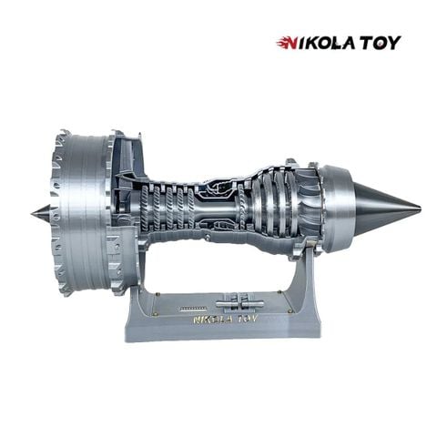  Mô hình động cơ tuốc bin quạt Rolls Royce DIY Trent 900 NikolaToy™ 