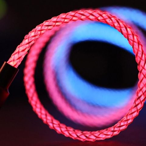  Dây cáp TYPE-C LED RGB - Sáng tạo từ góc làm việc 
