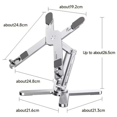  Giá đỡ Laptop công thái học xoay 360 độ 9Space X có thể tản nhiệt, gấp gọn 