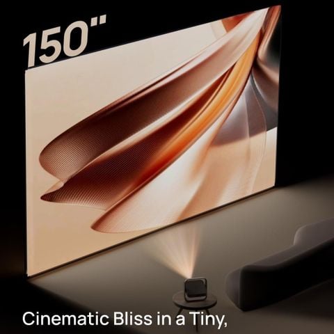  Máy chiếu XGIMI Elfin Flip 1080P 400 ISO Lumens với Chân Đứng Điều Chỉnh Tích Hợp, Netflix Bản Quyền 