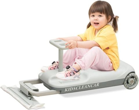  Xe Điện Đồ Chơi Go Kart Tích Hợp Lau Nhà – Bé Vừa Chơi Thỏa Thích, Vừa Giúp Ba Mẹ Dọn Dẹp Nhà 