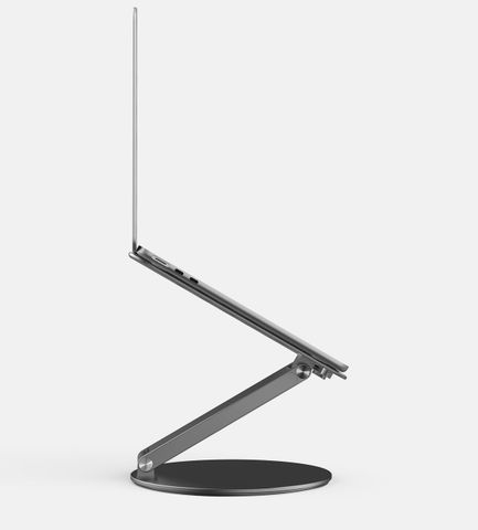  Giá đỡ laptop Kuxiu - Hub đa cổng tích hợp, Sạc nhanh PD 3.0, Giữ cho không gian làm việc gọn gàng 