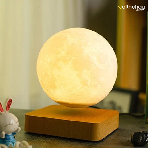  Đèn trang trí mặt trăng, sao thổ lơ lửng - tăng sự sáng tạo không gian 
