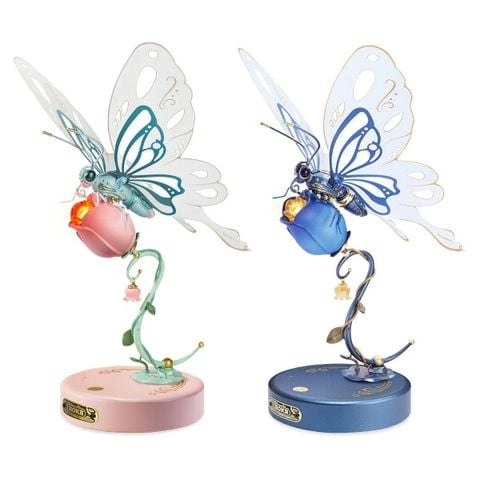  Mô hình steampunk ROKR 3D DIY Bươm Bướm Bay Cơ Khí MI05 