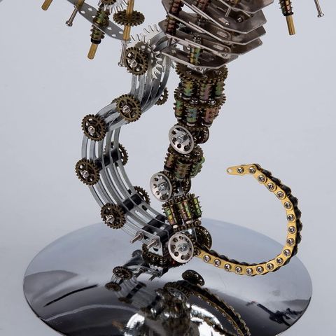  Bộ Lắp Ghép Steampunk Cá Ngựa 3D - Hơn 2000 Mảnh Độc Đáo 