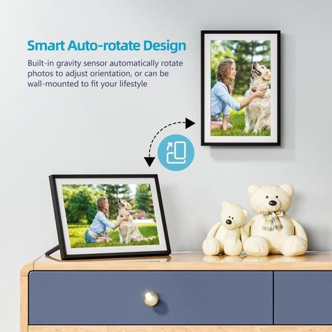  Khung hình ảnh kỹ thuật số ARZOPA 10.1 inch với 32GB 