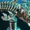  Mô Hình Cá Voi Cá Động Vật Cơ Khí DIY 3D Kim Loại Phong Cách Steam Punk 