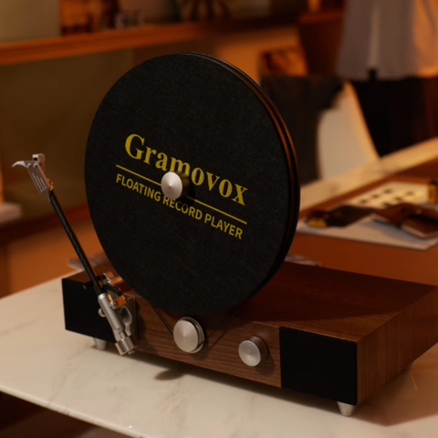  Đầu Đĩa Than Dọc Floating Record - Gramovox | Mâm Đĩa Than Retro Từ Chicago 