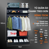  Kệ Tủ Quần Áo Module CloakBoard 9SPACE - Khung Sắt Tối Giản, Lưu Trữ Tiện Lợi 