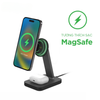  Đế sạc Mophie Snap+ Stand & Pad với tính năng hỗ trợ sạc nhanh và thiết kế tiện lợi cho nhiều thiết bị 