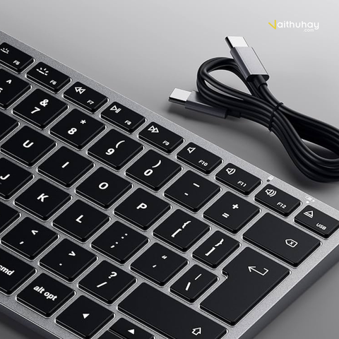  Bàn phím Bluetooth Satechi Slim có đèn nền | Chính hãng Satechi 