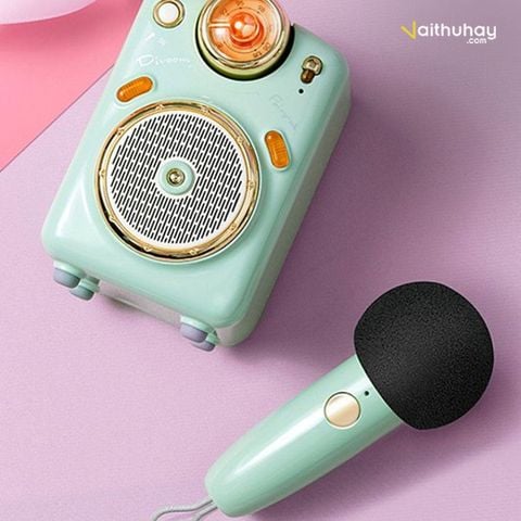 Loa Bluetooth Divoom Fairy-Ok | Loa Karaoke di động mini thông minh cực chất 