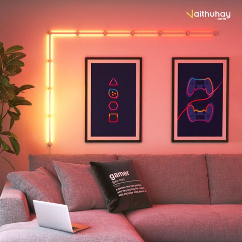  [NEW] Đèn thông minh cảm ứng màu LINES SQUARED chính hãng Nanoleaf 