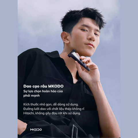  Dao cạo râu MKODO X1 - Sự kết hợp hoàn hảo giữa công nghệ và thiết kế 