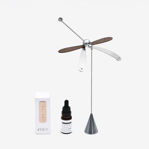  Chuồn chuồn khuếch tán tinh dầu - Silver V.2 - Dragonfly Balance Aroma Diffuser Silver 
