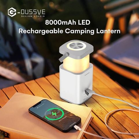  Đèn lồng gấp G-OUSSVE cắm trại - Sạc cổng USB, tiết kiệm năng lượng 